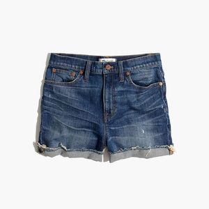 Madewell High Rise Denim Shorts